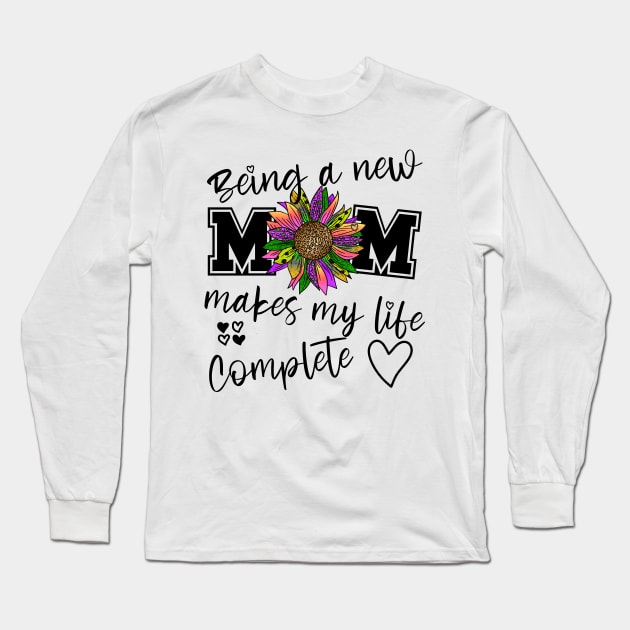 Being a new mom Long Sleeve T-Shirt by kimbo11